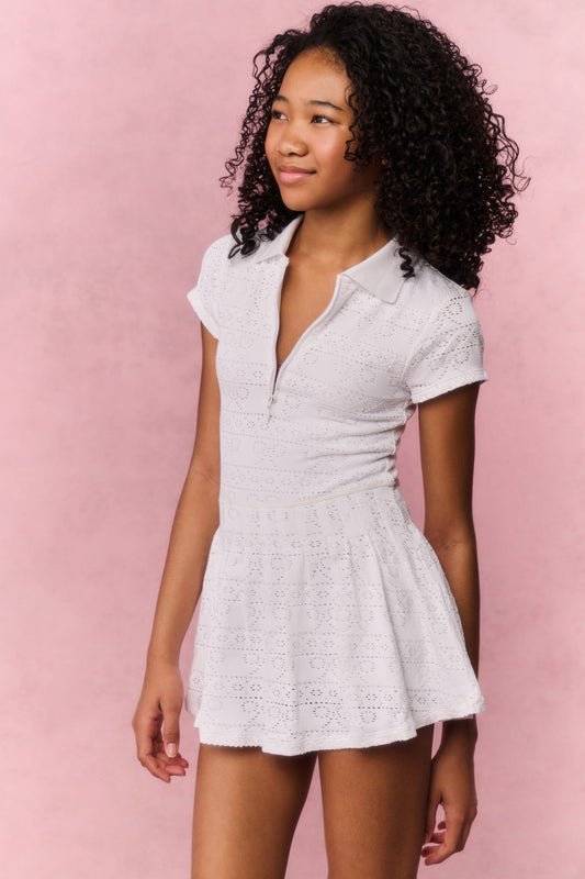 Tween Courtley Eyelet Active Dress
