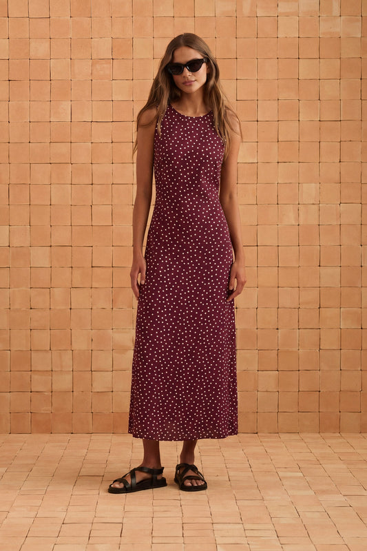 Candy Midi Dress In Dusty