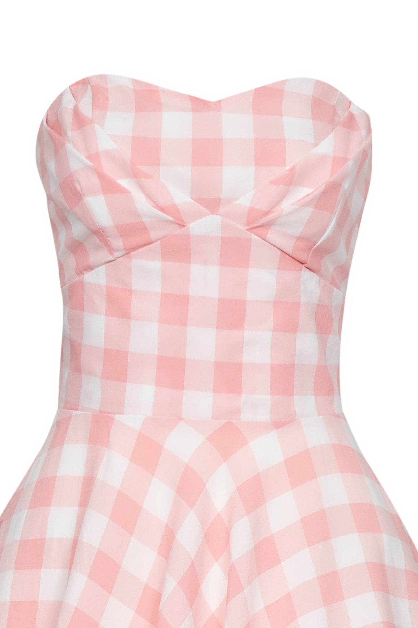 Melissa Retro Pink Gingham Dress