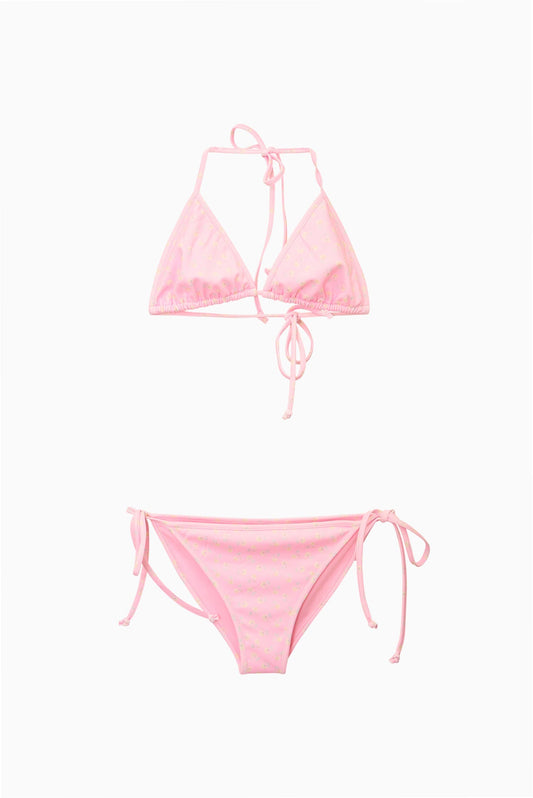 Tween Ditsy Floral Dannie Bikini - POLAROID ROSE