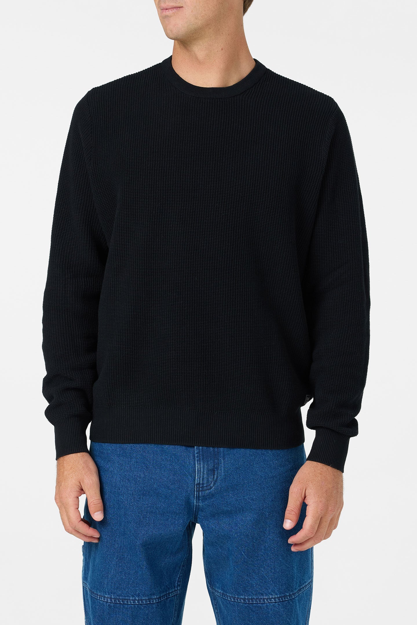 O'Riginals Roscoe Waffle Long Sleeve Sweater