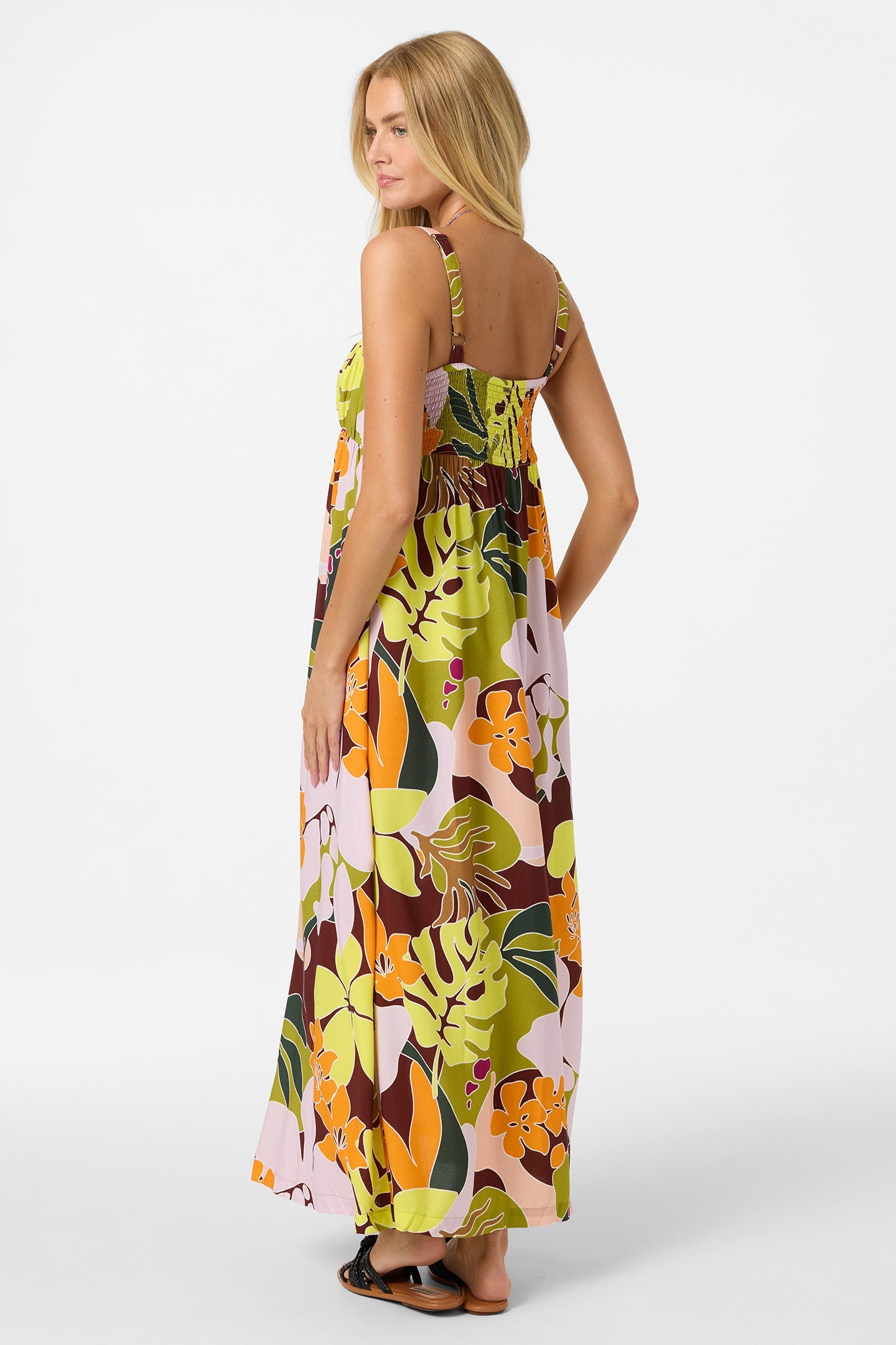 Natasha Tropical Maxi Dress