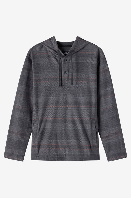 Bavaro Stripe Poncho Pullover Fleece