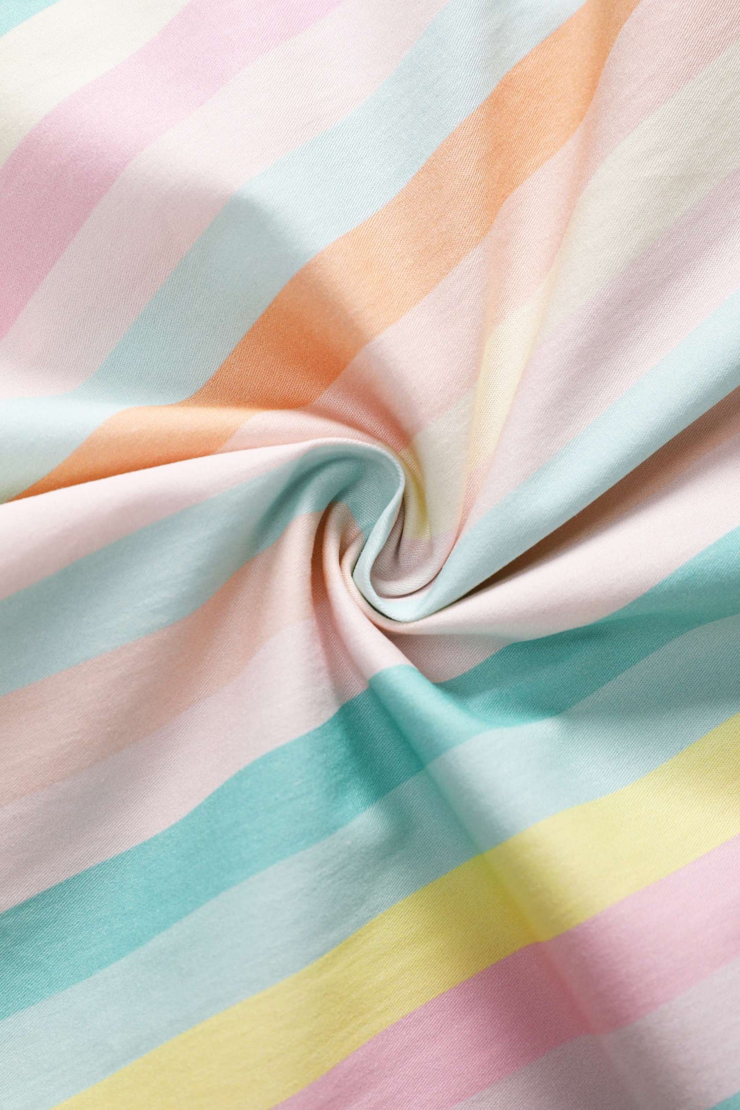 Mabel Striped Midi Shirt Dress In Blue & Pink