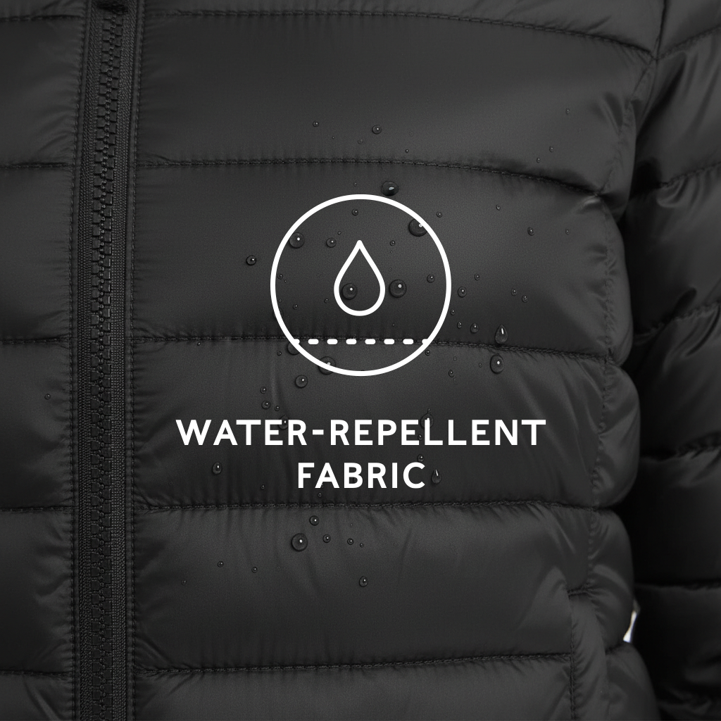 Gibson Womens Insulated Padded Jacket - Black