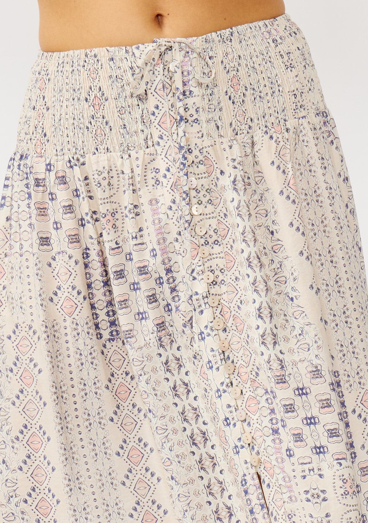 Eluna Smocked Skirt
