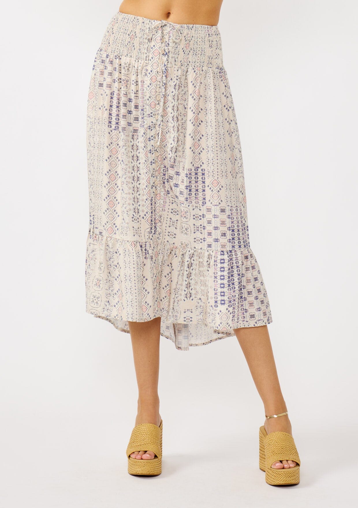 Eluna Smocked Skirt