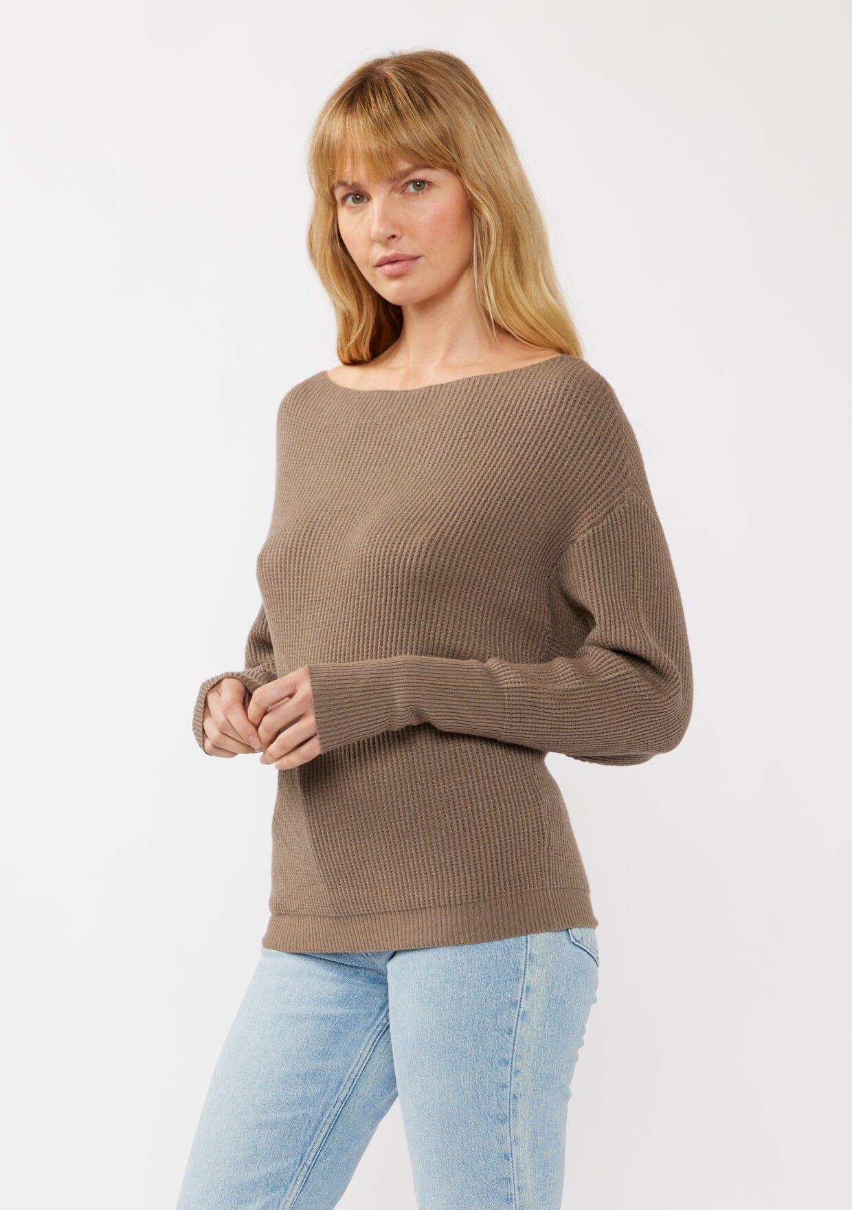 Snuggle Up Off Shoulder Sweater