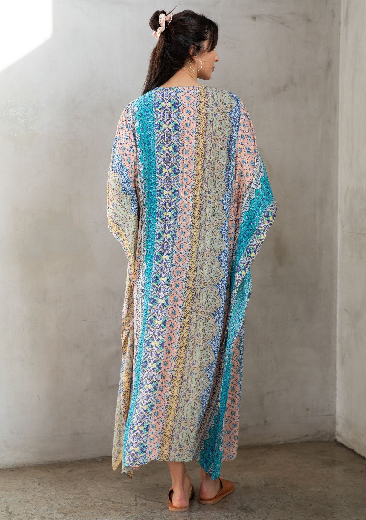 Take me to Coachella Paisley Maxi Kimono