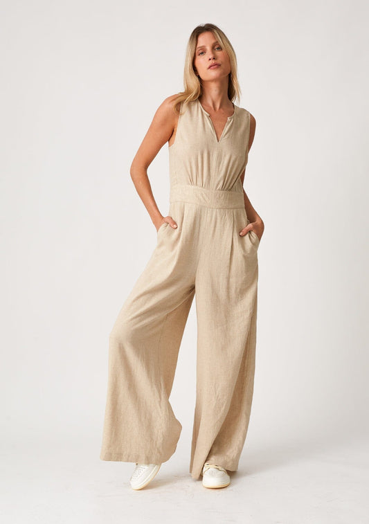 Panama Linen Jumpsuit