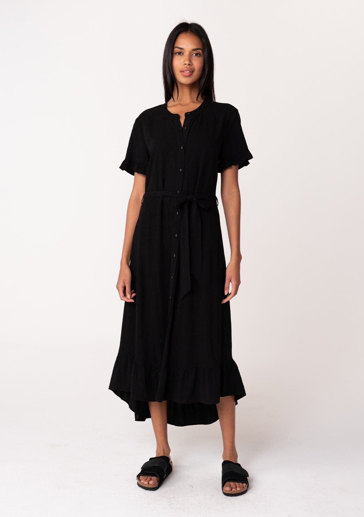 Forever Midi Shirt Dress