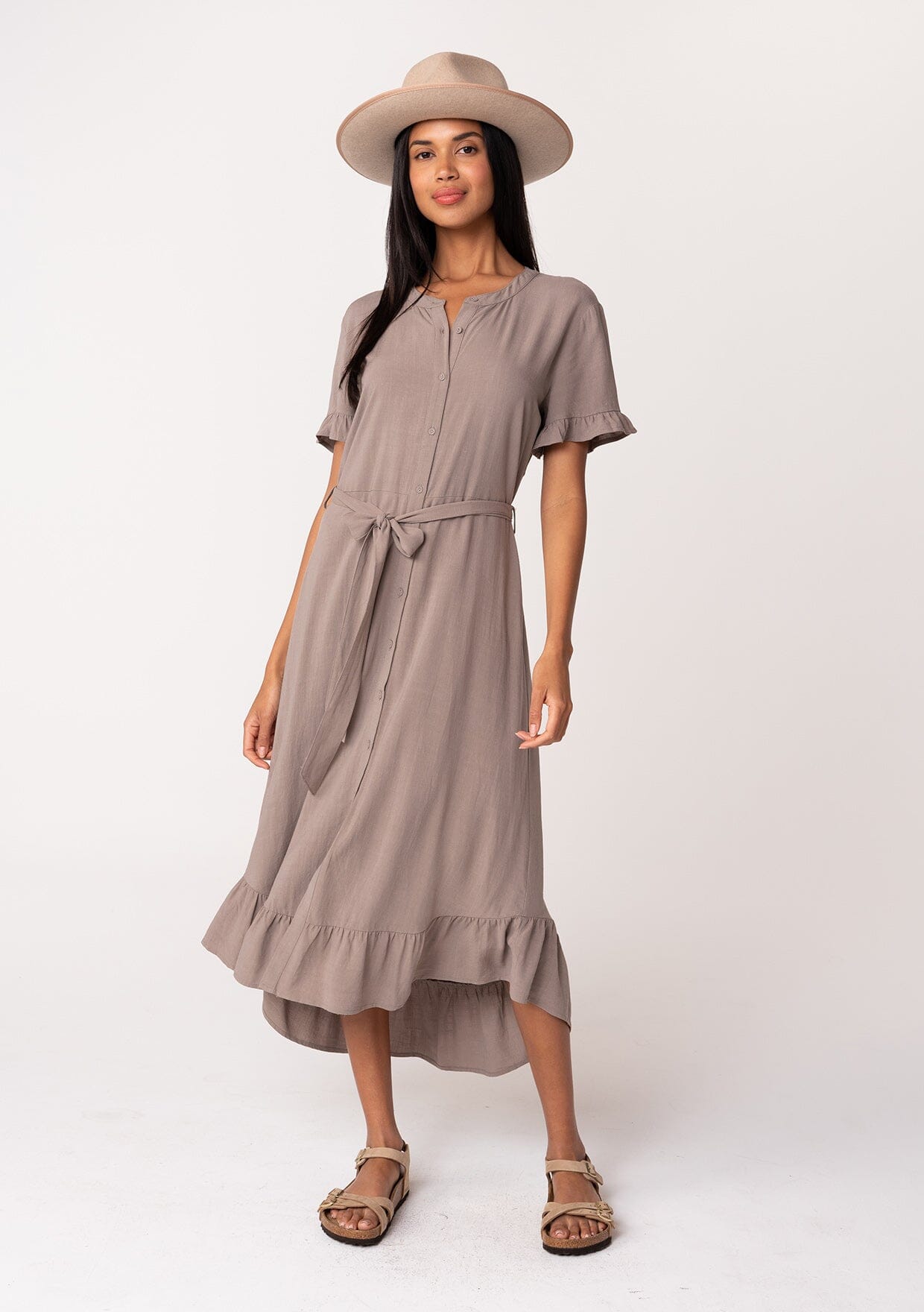 Forever Midi Shirt Dress