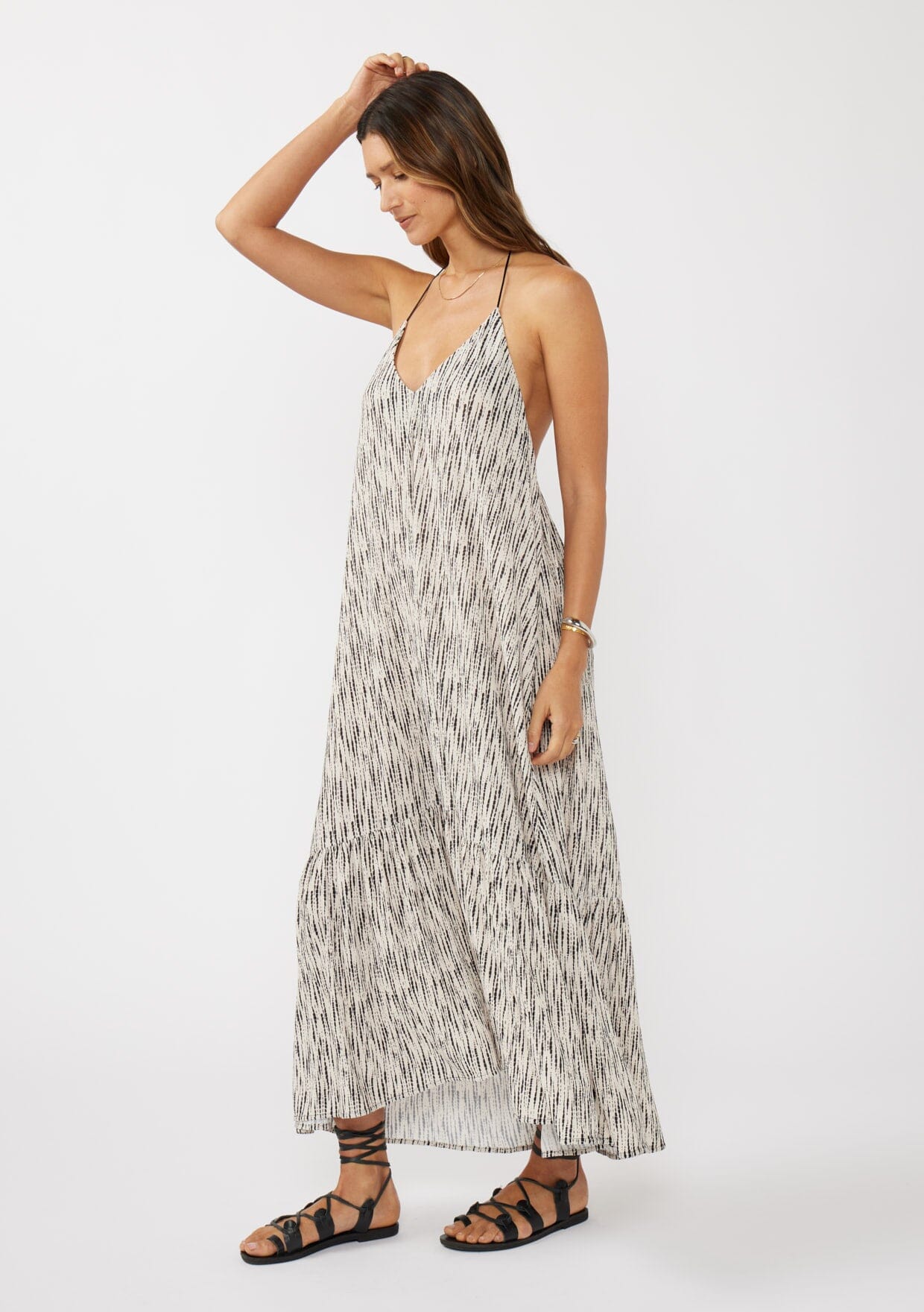 Mindy Backless Maxi Dress
