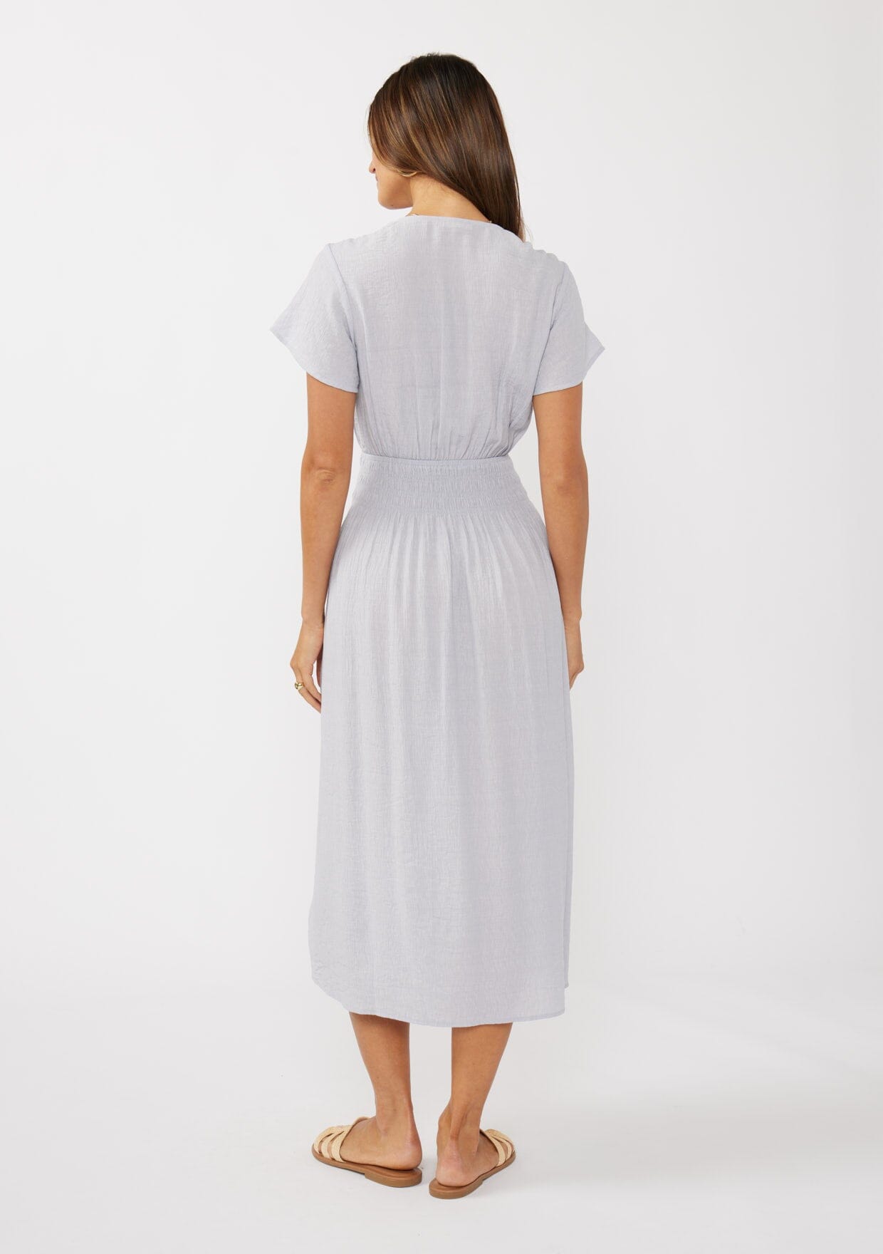 Eden Smocked Midi Dress