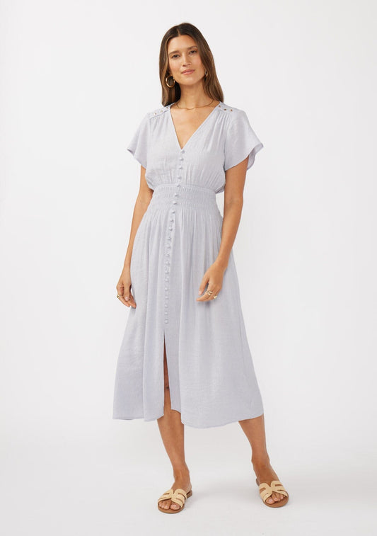 Eden Smocked Midi Dress