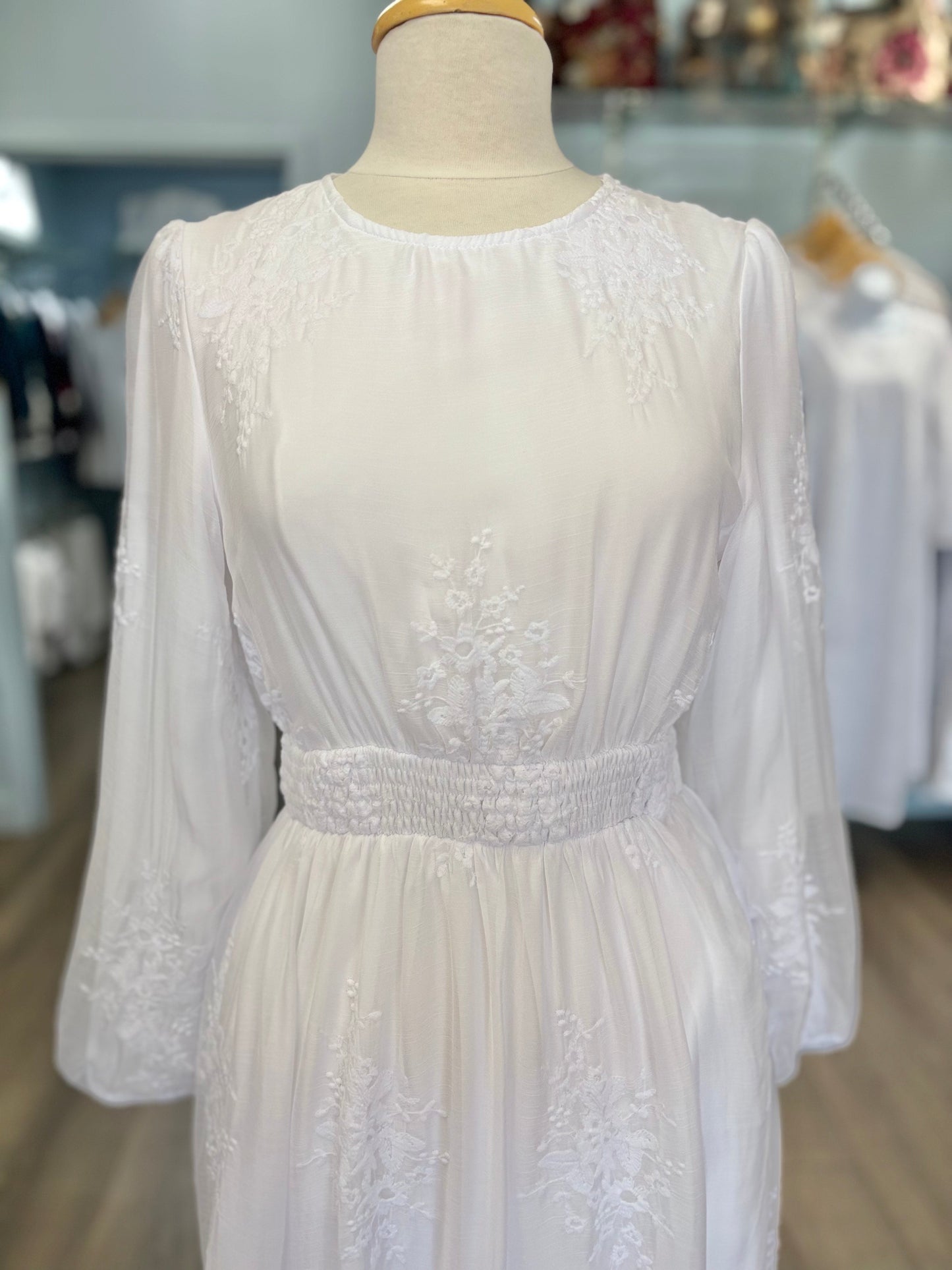 Sloan LDS Temple Dress