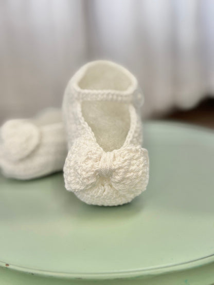 Baby Bootie with Bow