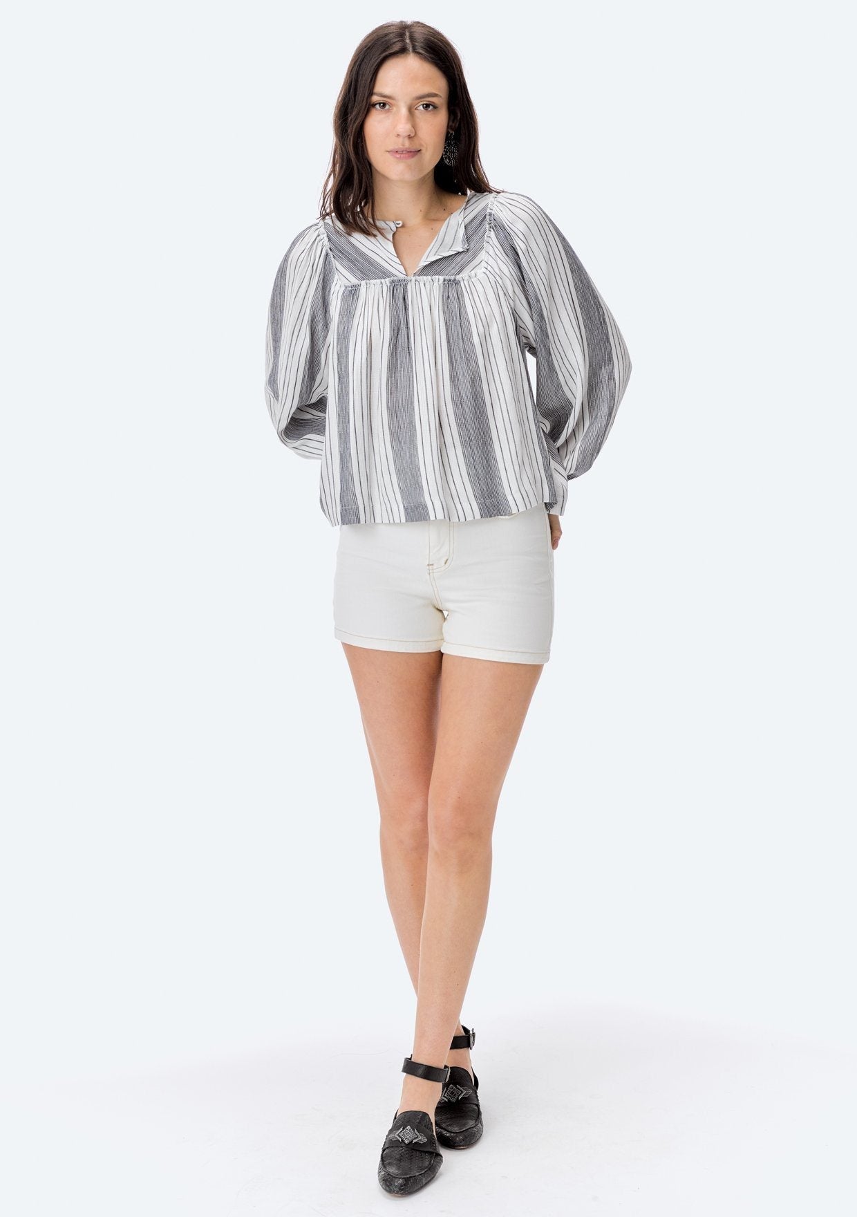 Aleah Striped Top