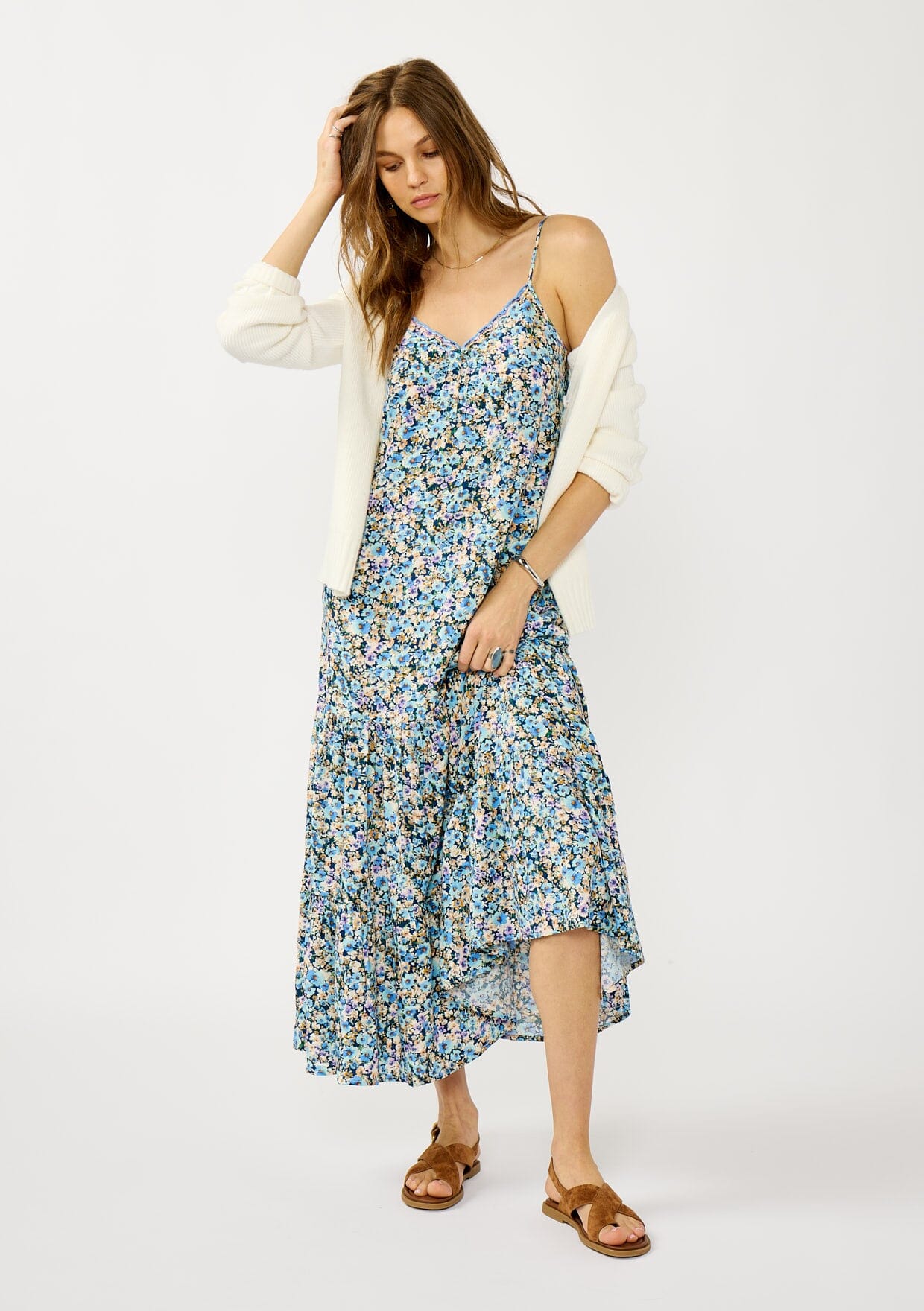 Quiet Garden Maxi Dress
