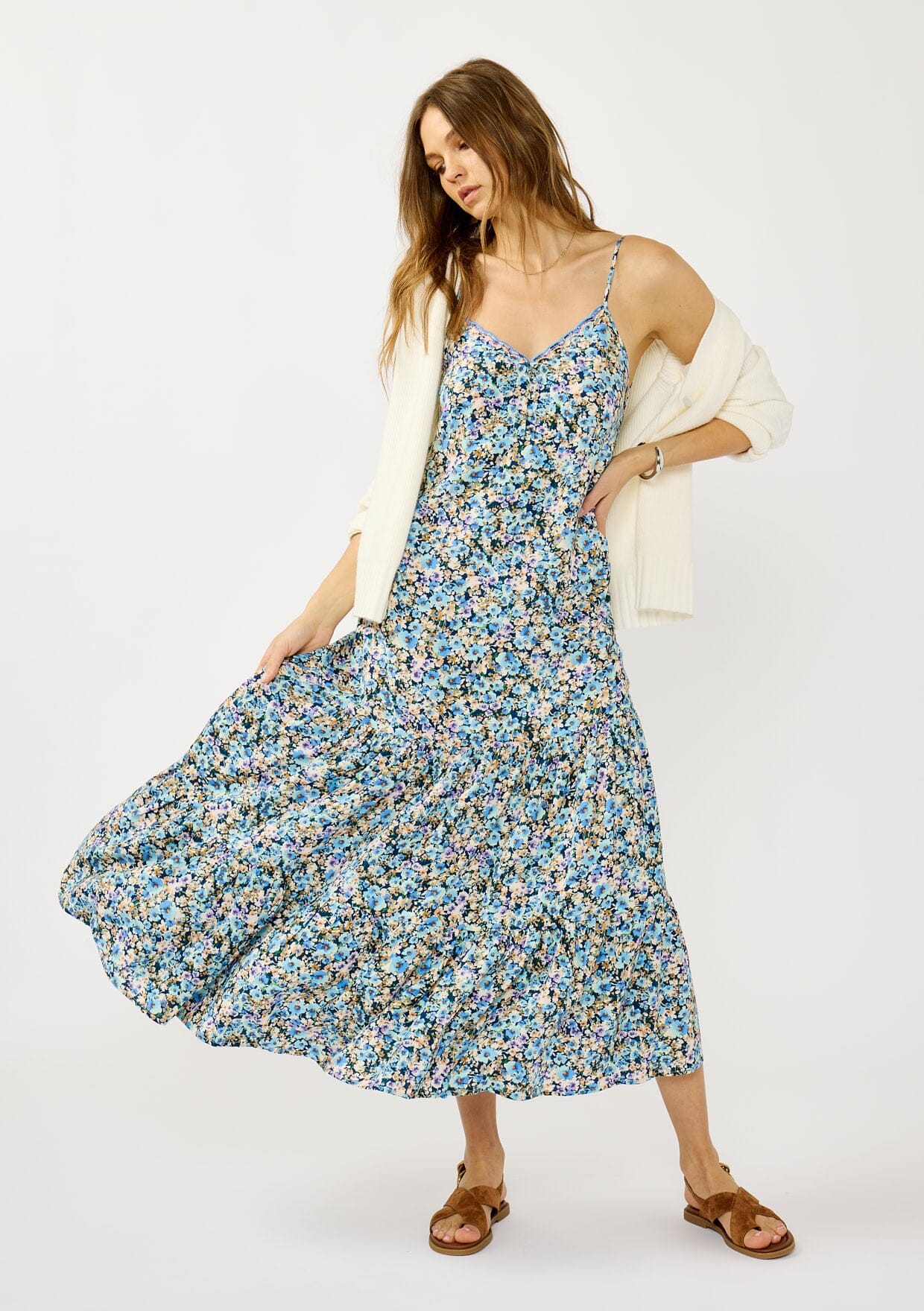 Quiet Garden Maxi Dress
