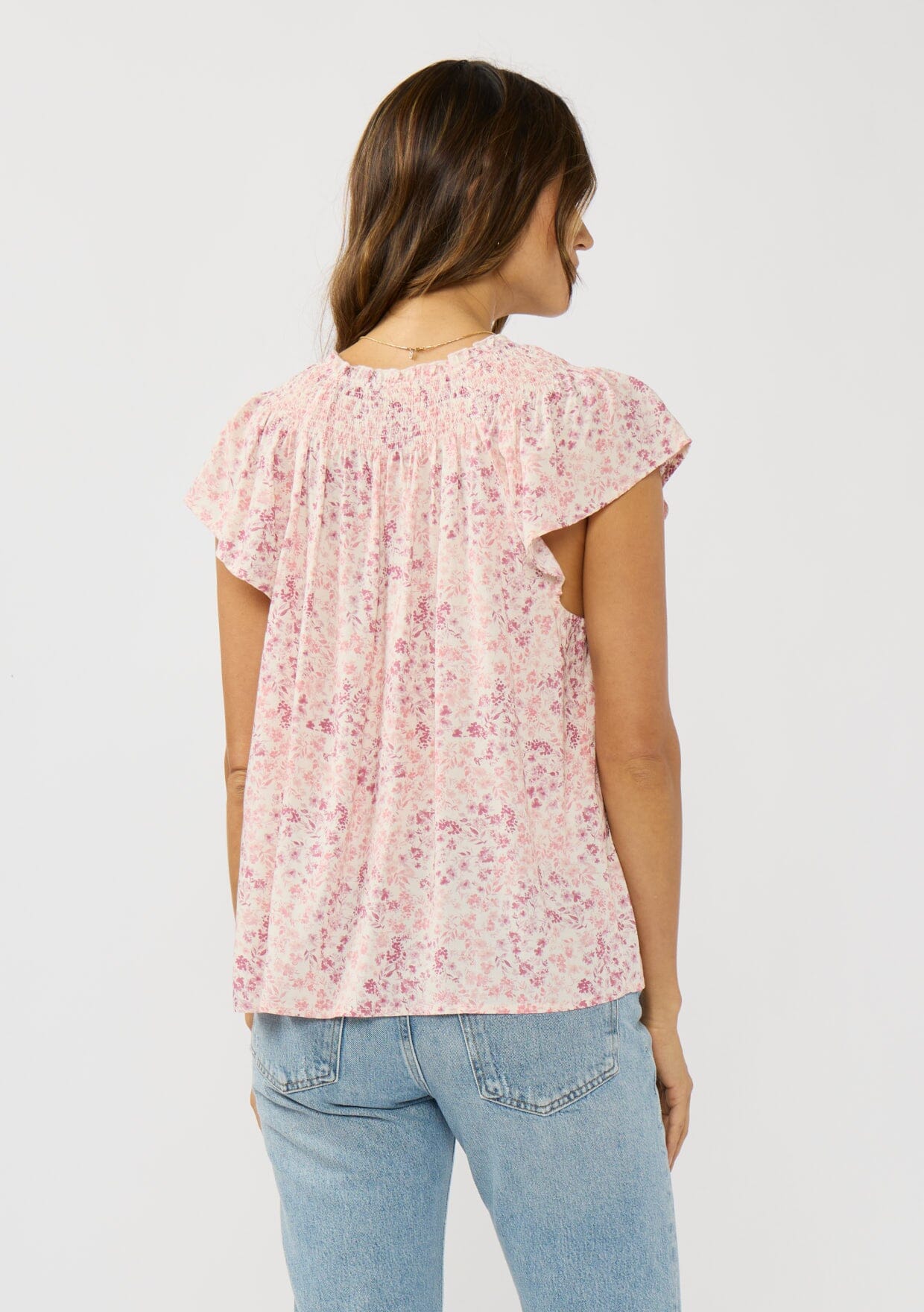 Goldie Flutter Sleeve Top