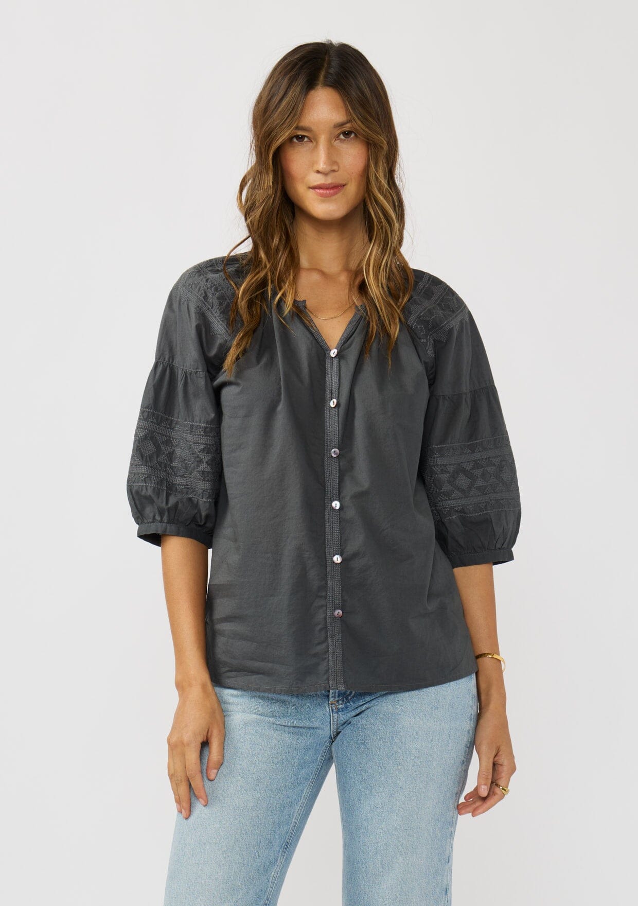 Kayda Embroidered Blouse