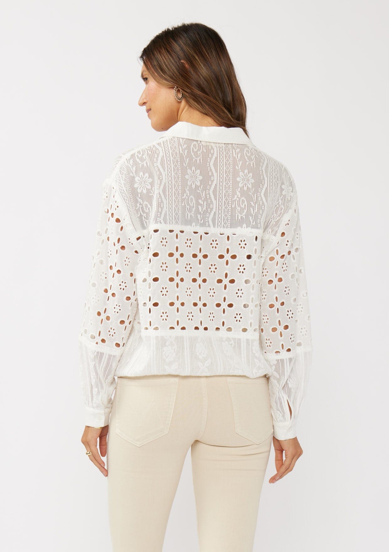 Patchwork Lace Shirt