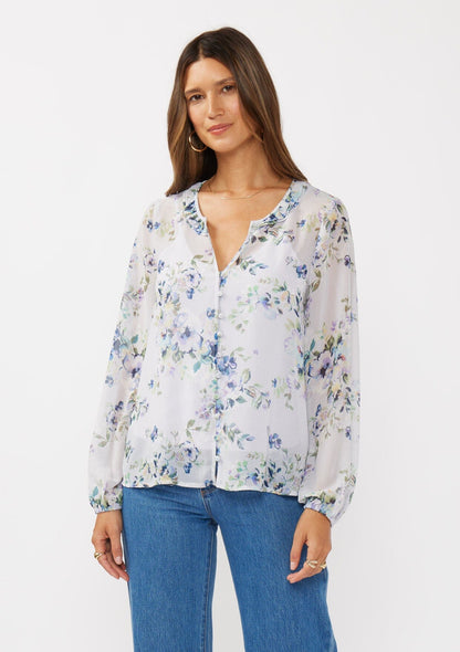 Whisper Softly Floral Blouse