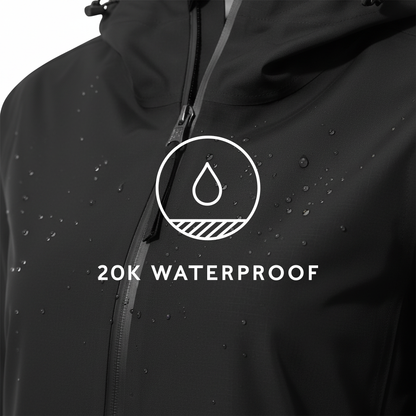 Nova Womens Performance Waterproof Jacket - Black
