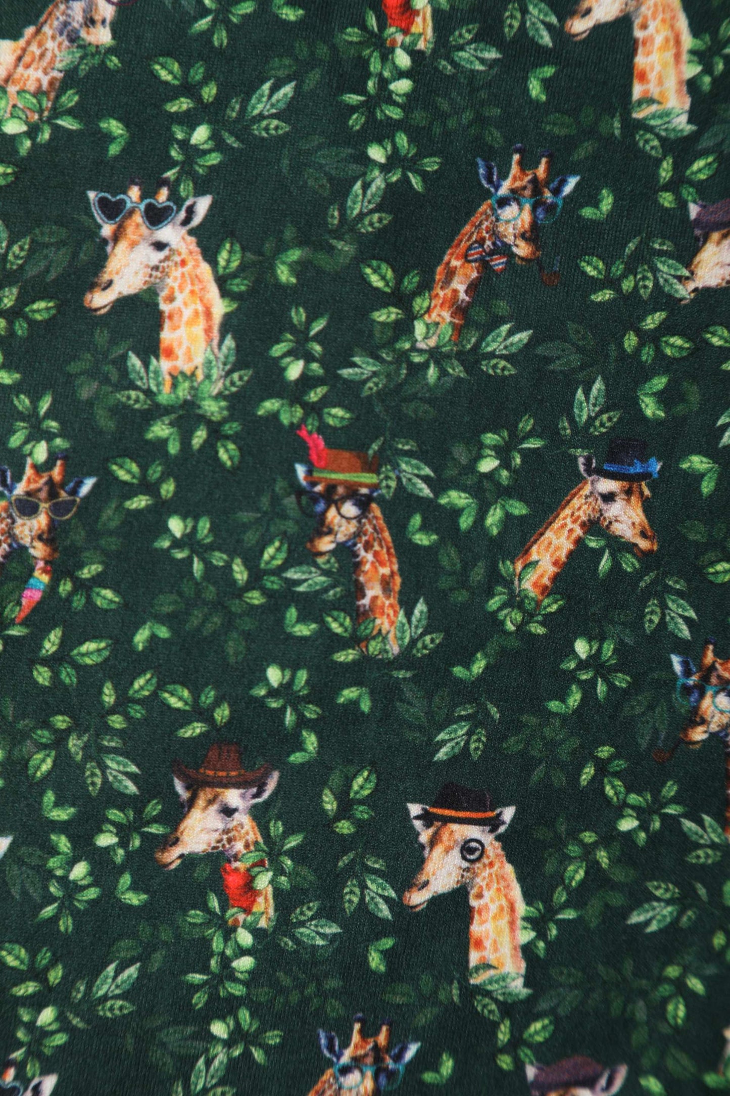 Billie Green Giraffe Dress