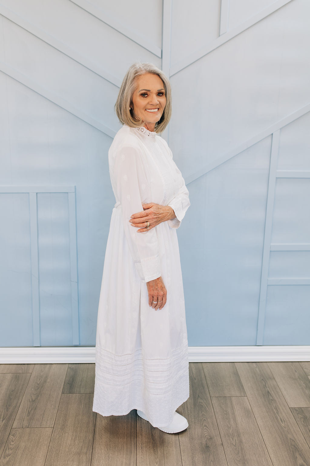 Cotton Vanilla Temple Dress