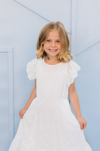 Summer Baptism Dress -Available in 11/12 & 13/14