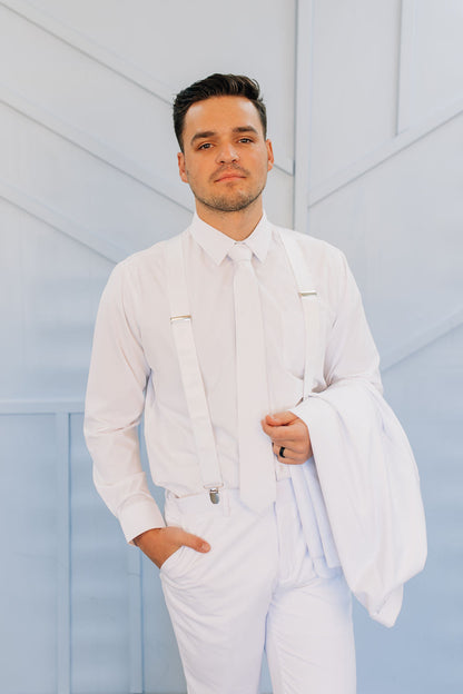 White Suspenders