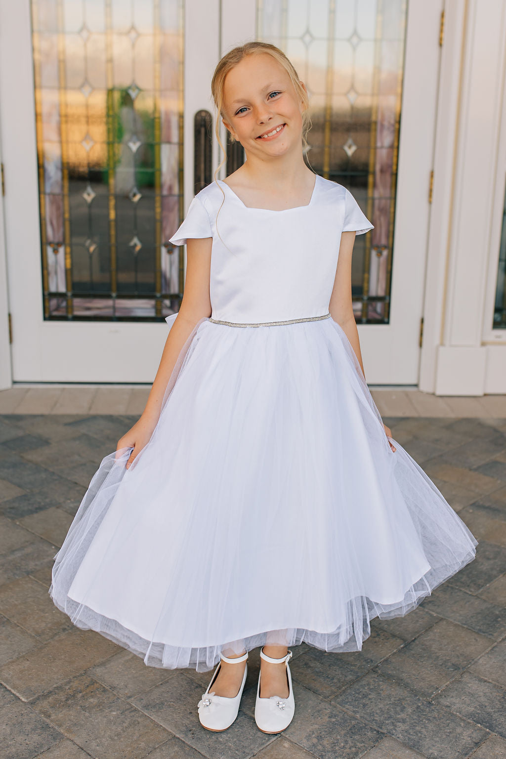 Luna LDS Baptism Dress