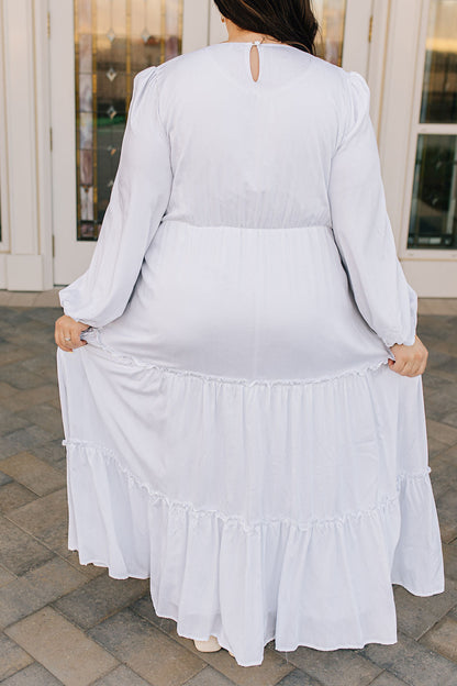 Flora Embroidered Temple Dress