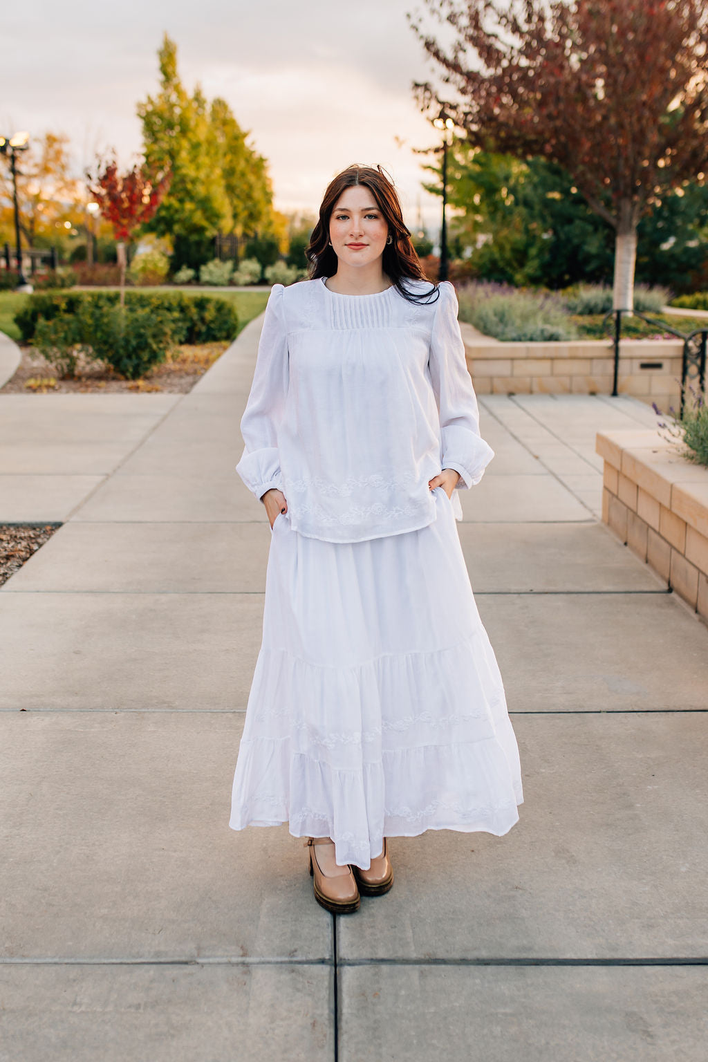 Embroidered Skirt