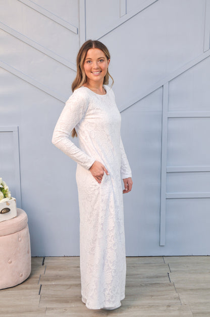 Straight Lace Temple Dress