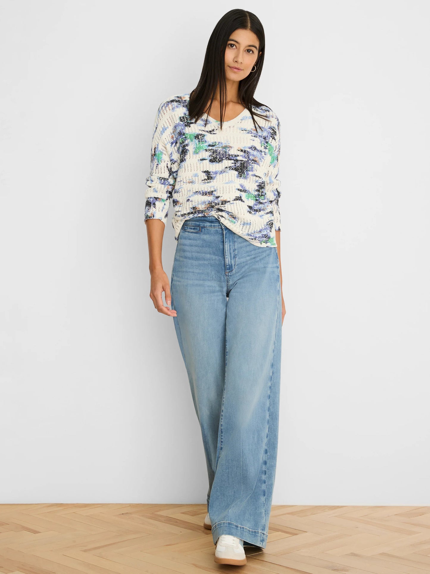 Water Lilies Pointelle Sweater