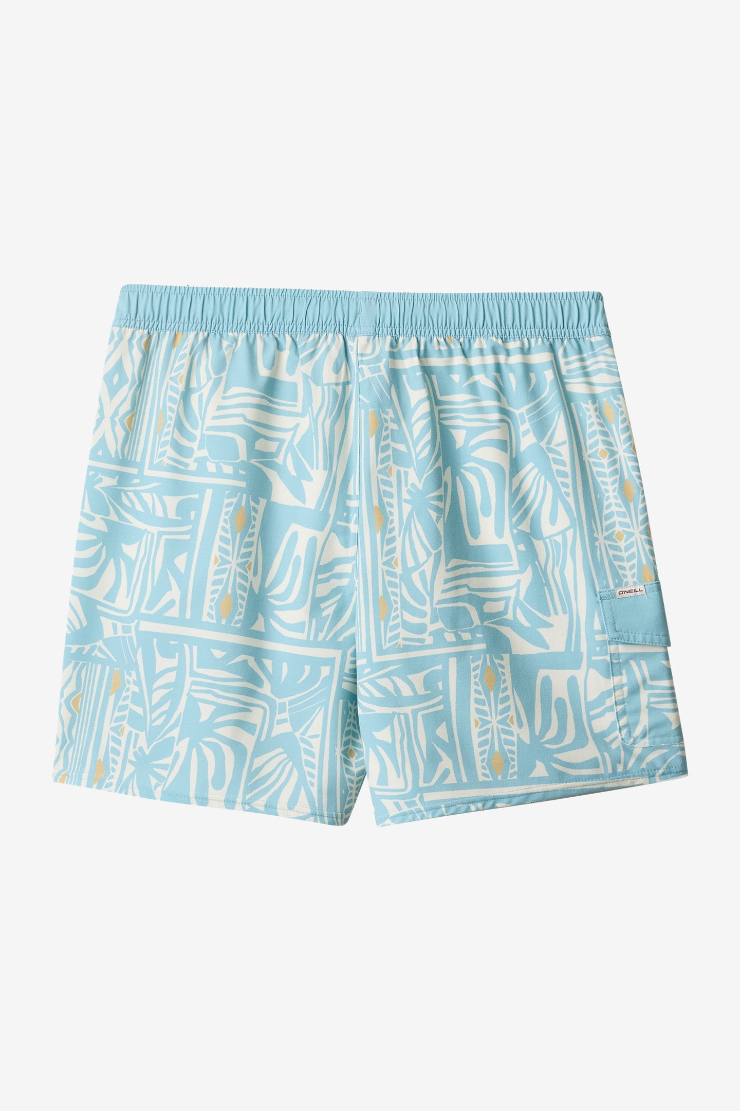 Hermosa Retro 17" Elastic Waist Swim Trunks