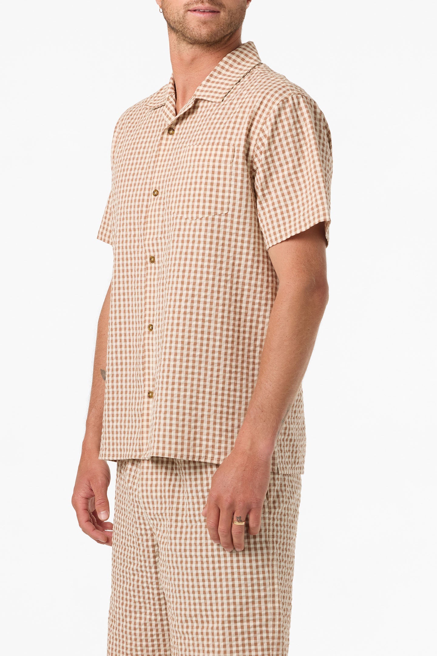 O'Riginals Seersucker Plaid Shirt