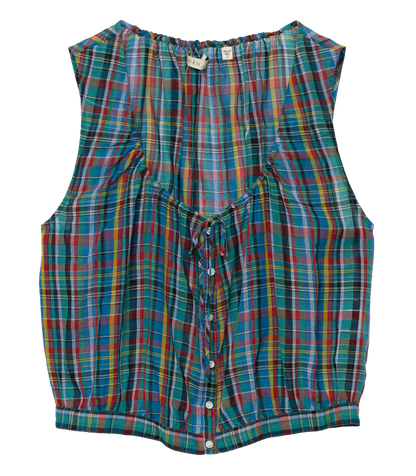 THEO TOP -- ALDERBROOK PLAID