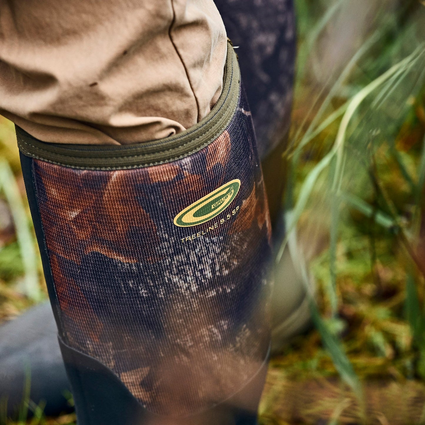 Grubs Boots Treeline Wellington Mens - Camo
