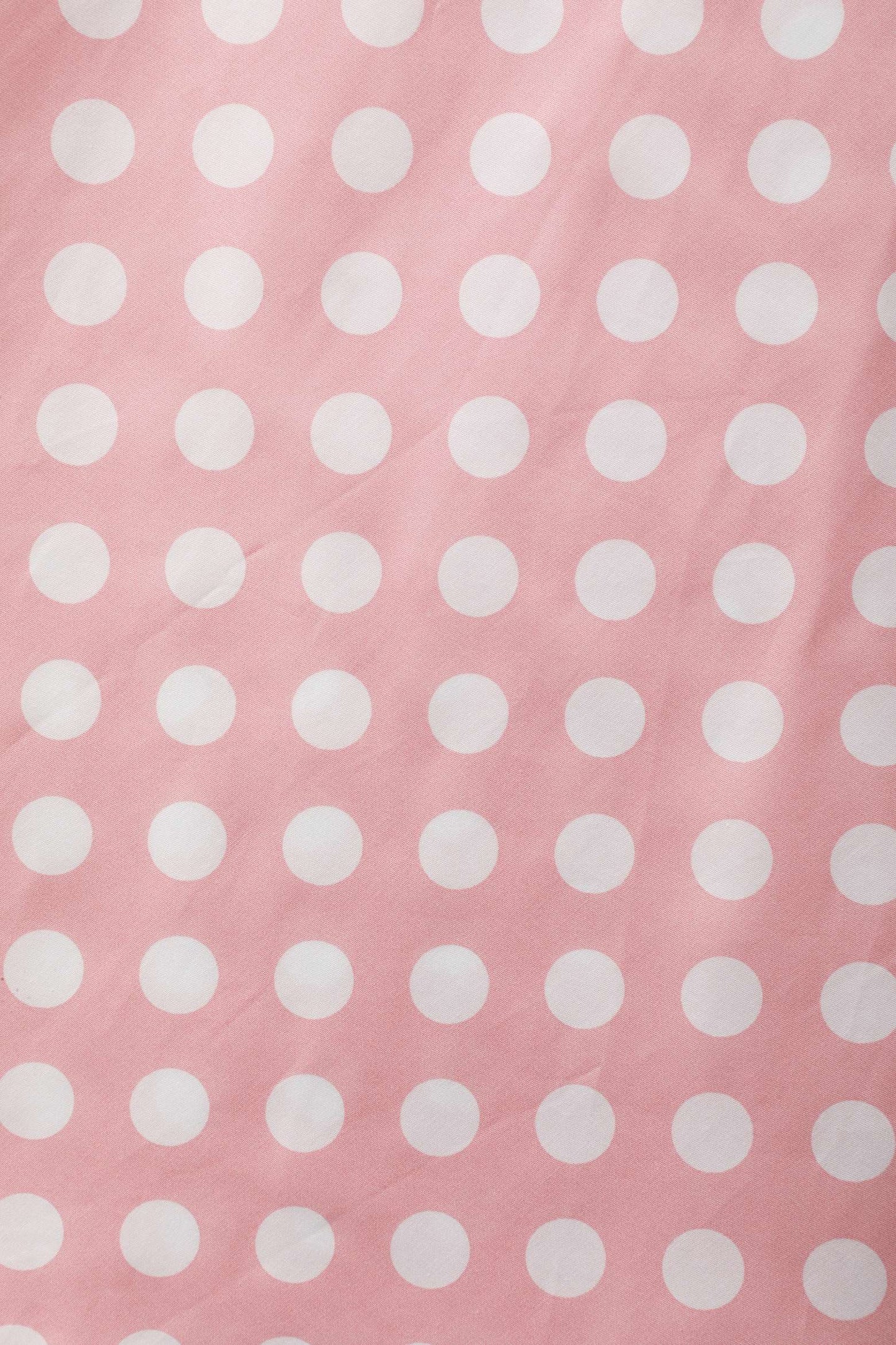 Daisy Light Pink Polka Dot Halter Dress
