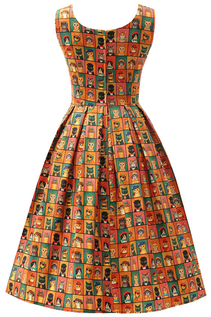 Amanda "Top Cats" Dress
