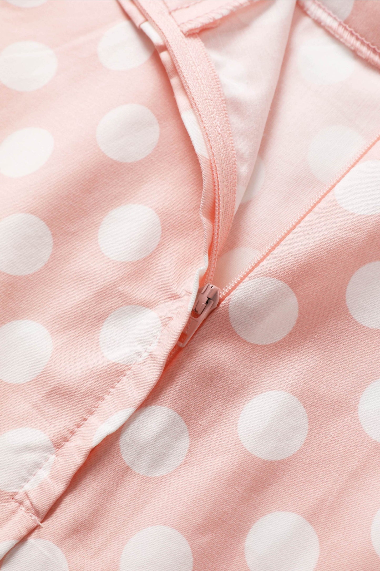 Maisie Light Pink Polka Dot Full Circle Midi Skirt