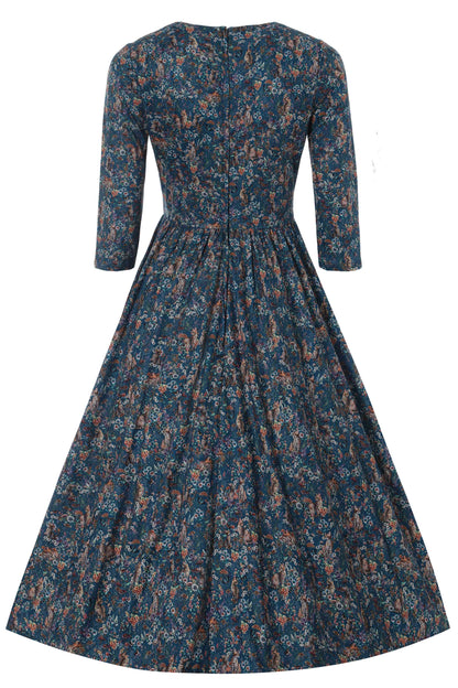 Billie Bengal Cat Long Sleeved Dress
