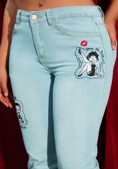 Betty Boop Bombshell Skinny Jean