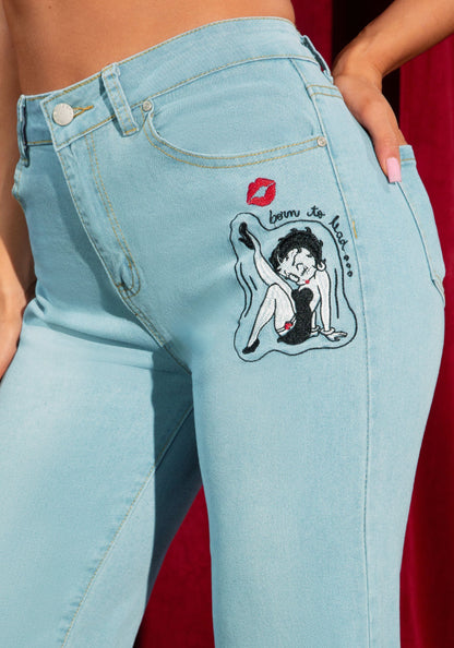 Betty Boop Bombshell Skinny Jean