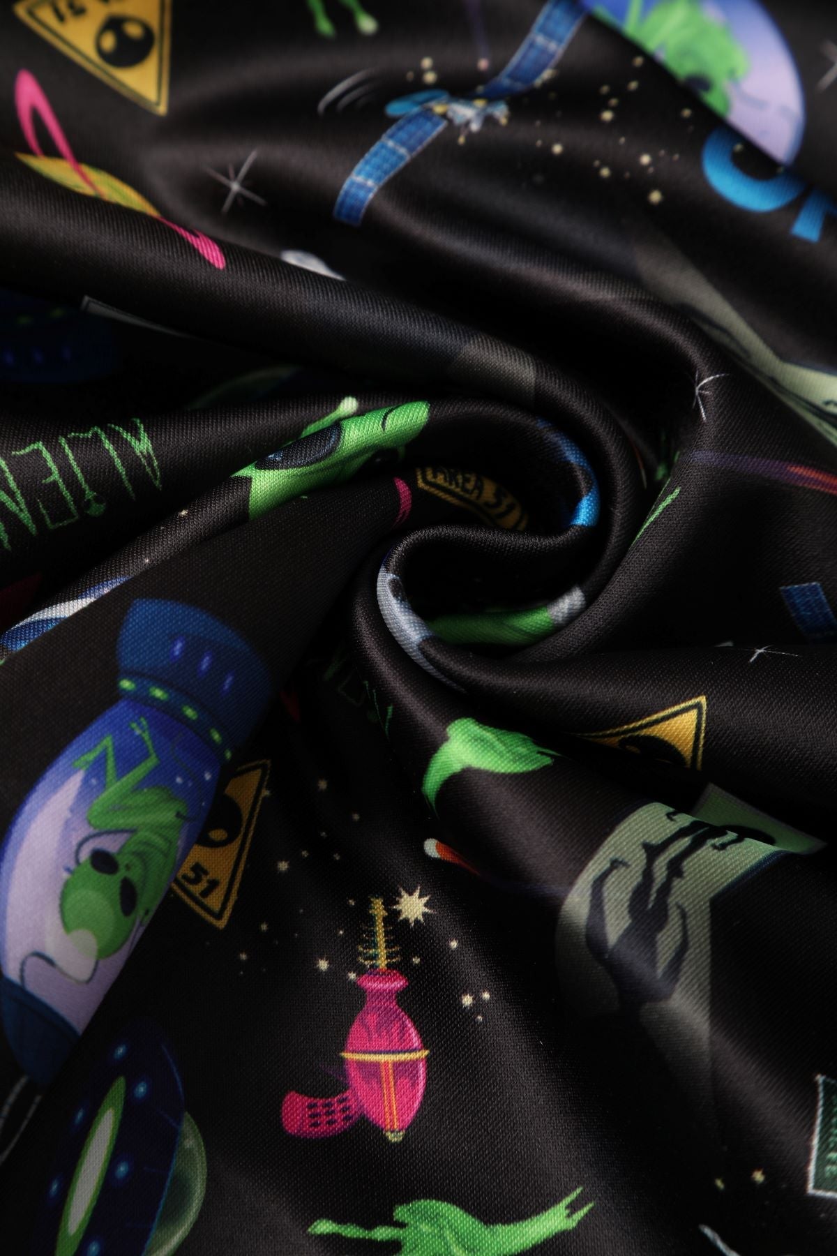 Amanda Black UFO & Alien Swing Dress
