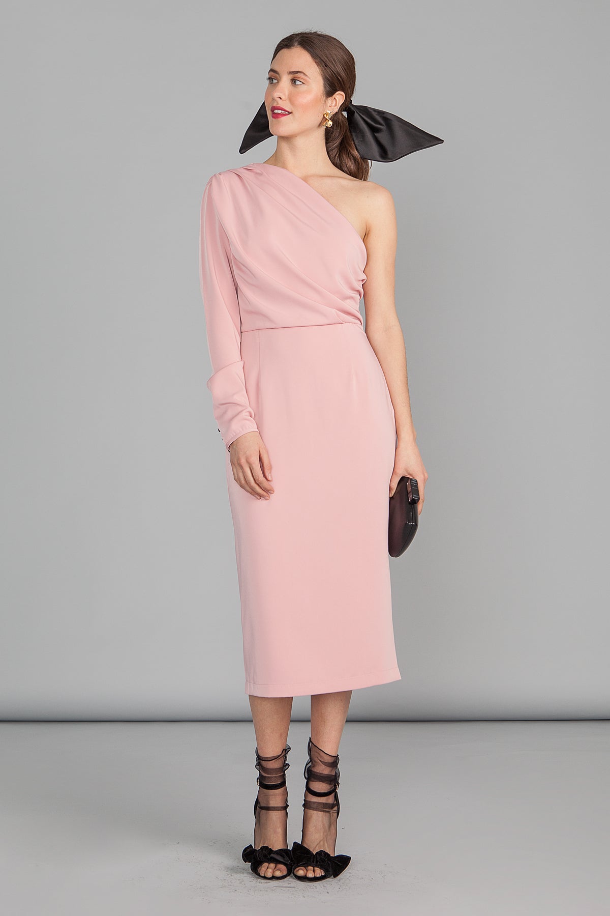 Vestido Esme Rosa Palo FW18